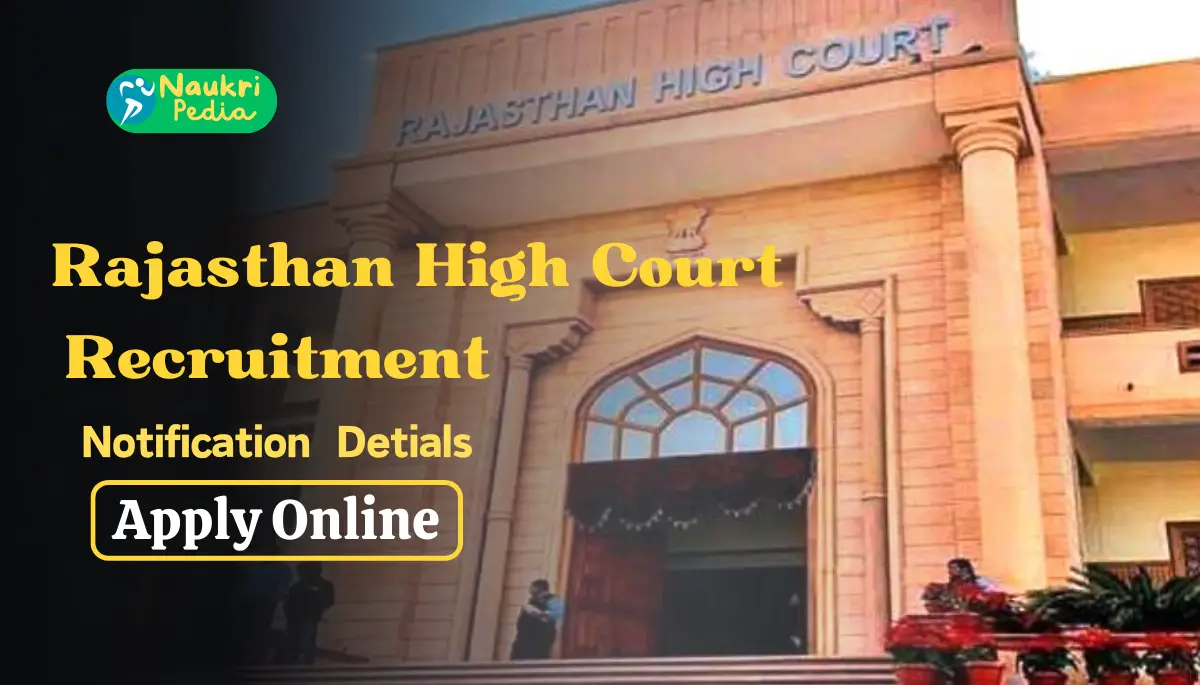 Rajasthan High Court Recruitment 2024: Apply Online for System Assistant Posts 230 Vacancies