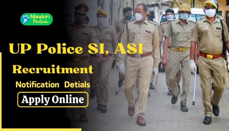 UP Police SI, ASI Recruitment 2023-24 Apply Online for 921 Posts, Selection Process